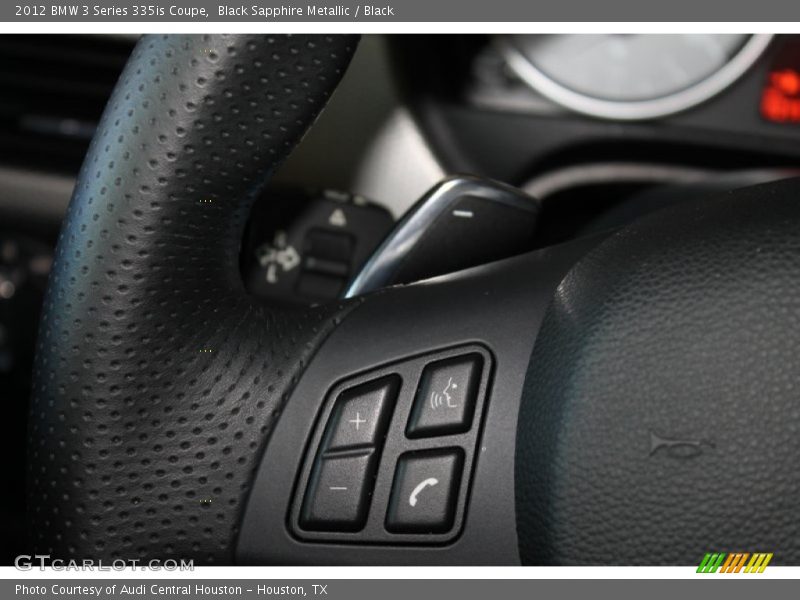 Black Sapphire Metallic / Black 2012 BMW 3 Series 335is Coupe