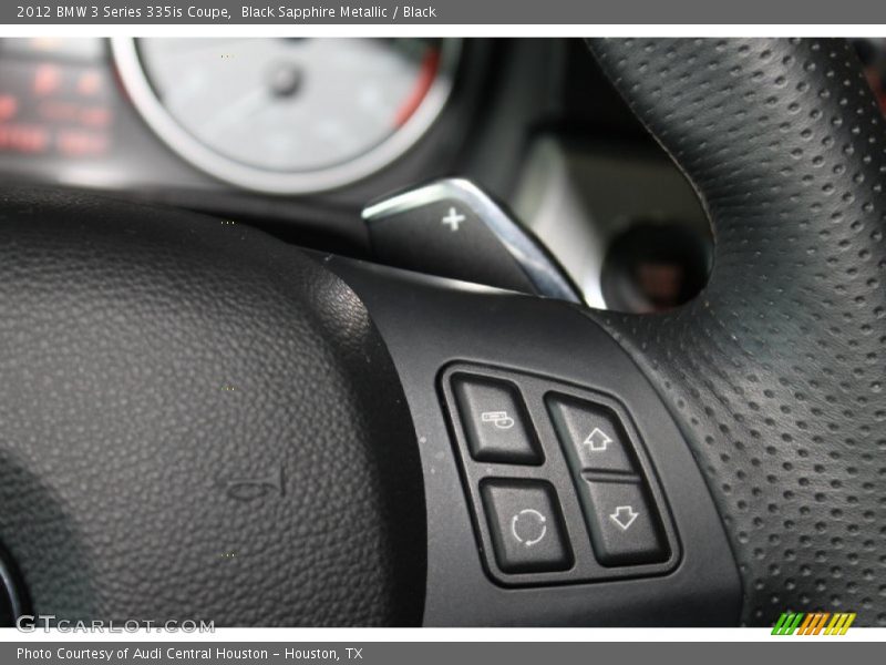 Black Sapphire Metallic / Black 2012 BMW 3 Series 335is Coupe