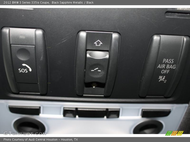 Black Sapphire Metallic / Black 2012 BMW 3 Series 335is Coupe