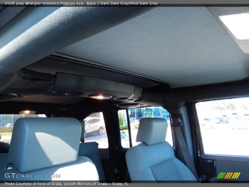 Black / Dark Slate Gray/Med Slate Gray 2008 Jeep Wrangler Unlimited Rubicon 4x4