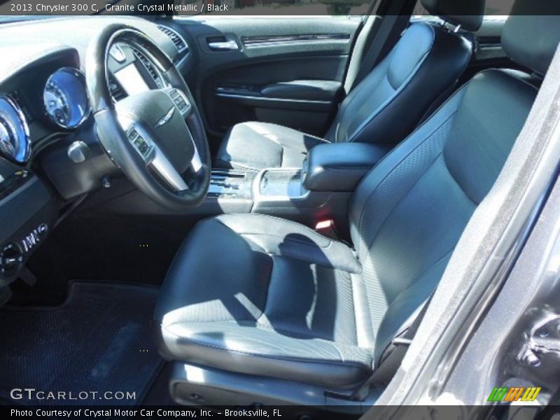 Granite Crystal Metallic / Black 2013 Chrysler 300 C