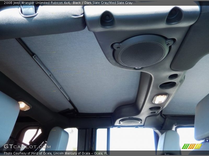 Black / Dark Slate Gray/Med Slate Gray 2008 Jeep Wrangler Unlimited Rubicon 4x4