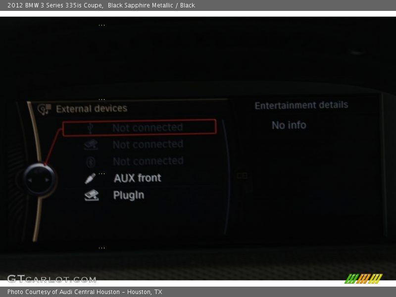 Black Sapphire Metallic / Black 2012 BMW 3 Series 335is Coupe