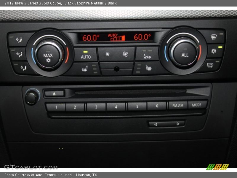 Black Sapphire Metallic / Black 2012 BMW 3 Series 335is Coupe