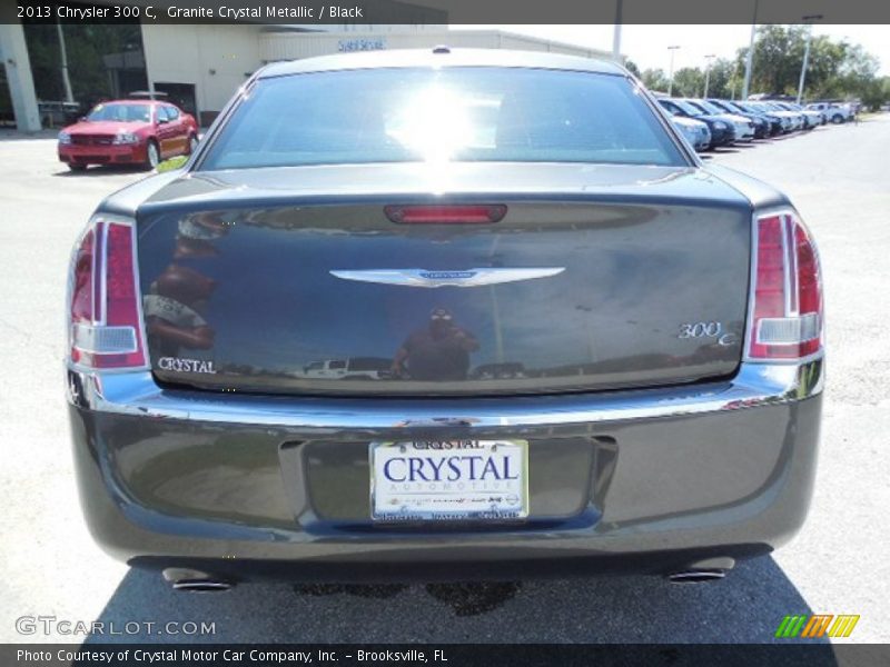Granite Crystal Metallic / Black 2013 Chrysler 300 C