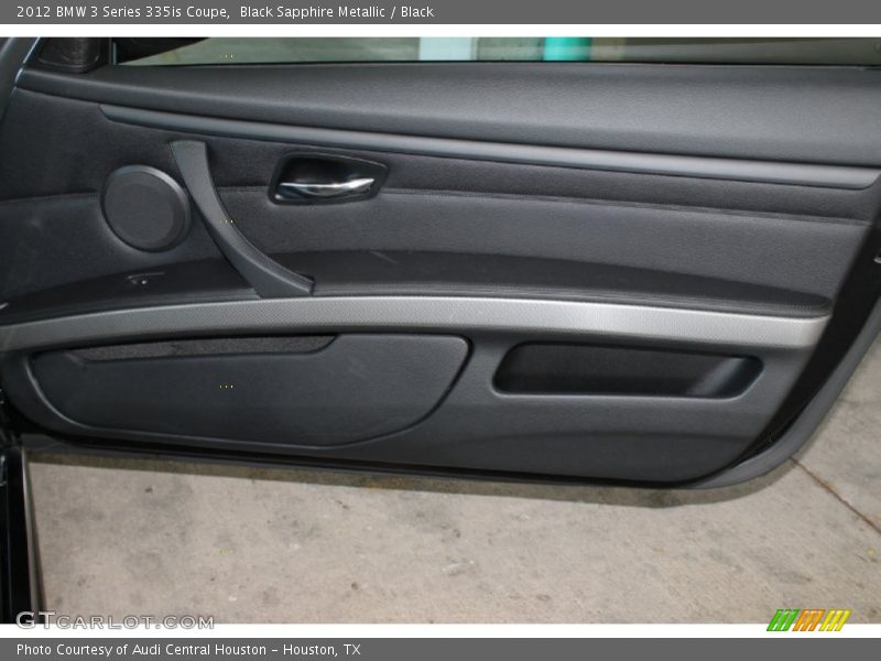 Black Sapphire Metallic / Black 2012 BMW 3 Series 335is Coupe