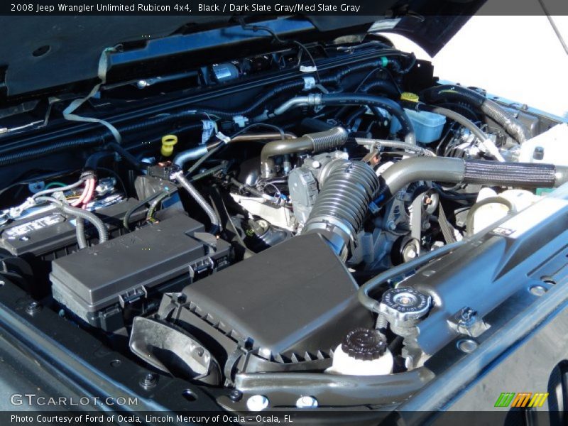 Black / Dark Slate Gray/Med Slate Gray 2008 Jeep Wrangler Unlimited Rubicon 4x4