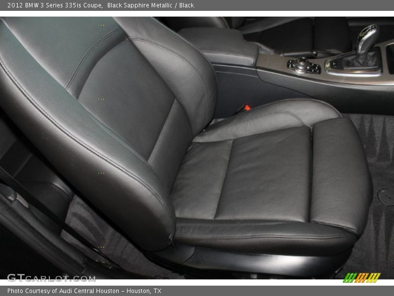 Black Sapphire Metallic / Black 2012 BMW 3 Series 335is Coupe