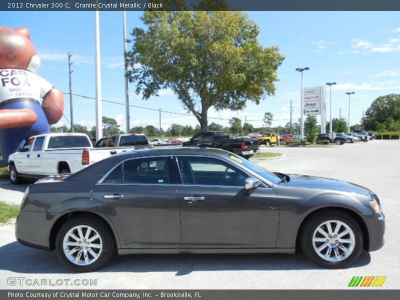 Granite Crystal Metallic / Black 2013 Chrysler 300 C