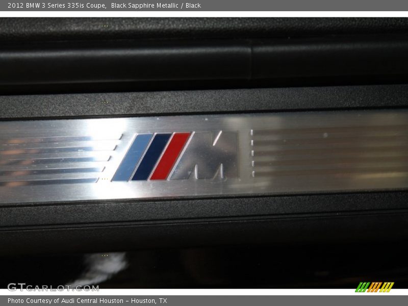 Black Sapphire Metallic / Black 2012 BMW 3 Series 335is Coupe