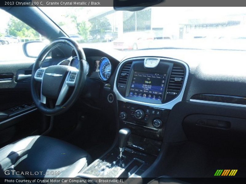 Granite Crystal Metallic / Black 2013 Chrysler 300 C