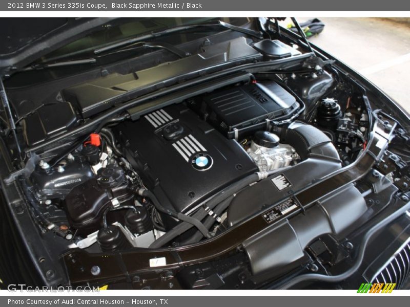 Black Sapphire Metallic / Black 2012 BMW 3 Series 335is Coupe