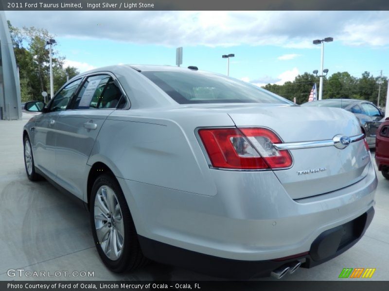 Ingot Silver / Light Stone 2011 Ford Taurus Limited