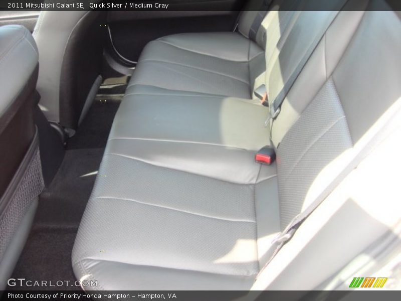 Quick Silver / Medium Gray 2011 Mitsubishi Galant SE