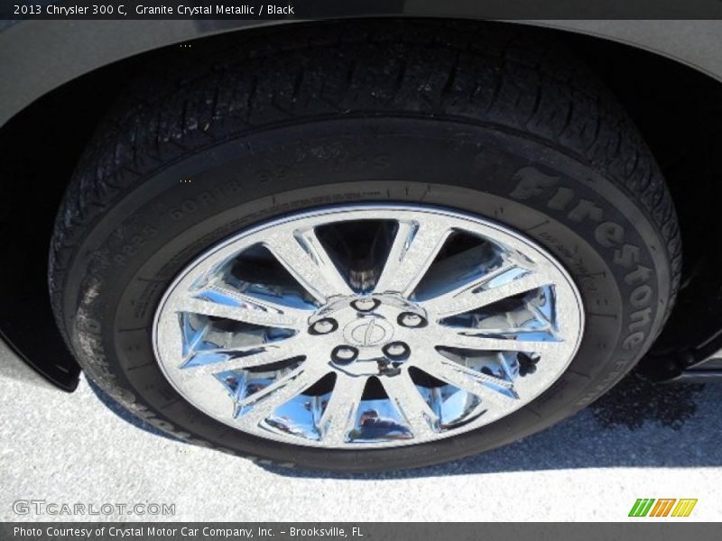 Granite Crystal Metallic / Black 2013 Chrysler 300 C