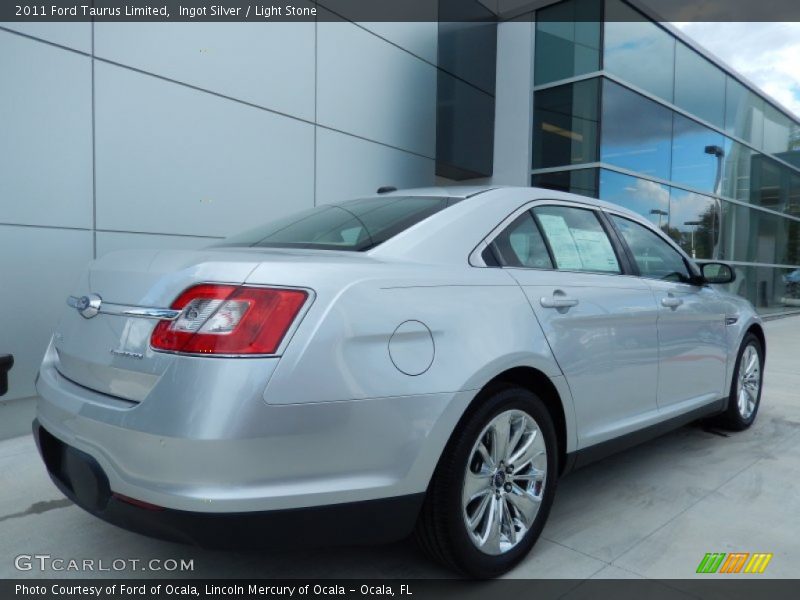Ingot Silver / Light Stone 2011 Ford Taurus Limited