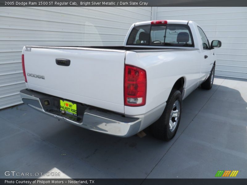 Bright Silver Metallic / Dark Slate Gray 2005 Dodge Ram 1500 ST Regular Cab