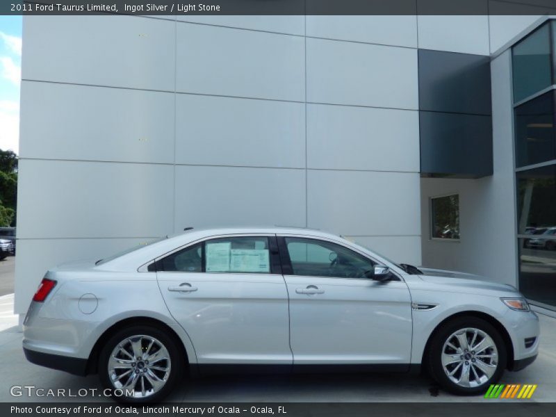 Ingot Silver / Light Stone 2011 Ford Taurus Limited