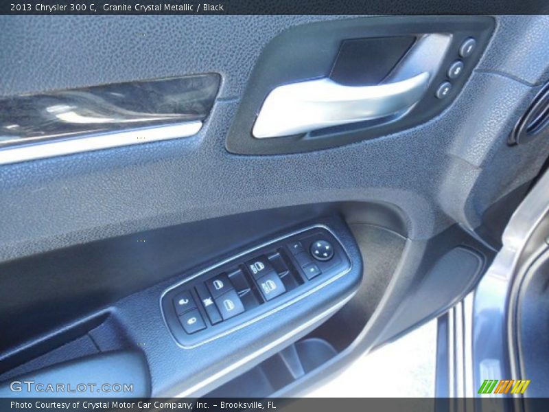 Granite Crystal Metallic / Black 2013 Chrysler 300 C