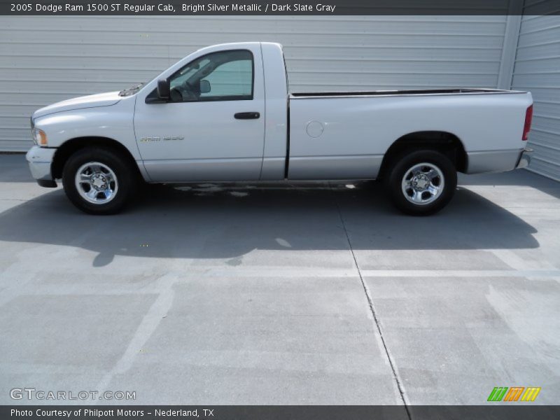 Bright Silver Metallic / Dark Slate Gray 2005 Dodge Ram 1500 ST Regular Cab