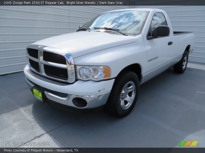 Bright Silver Metallic / Dark Slate Gray 2005 Dodge Ram 1500 ST Regular Cab