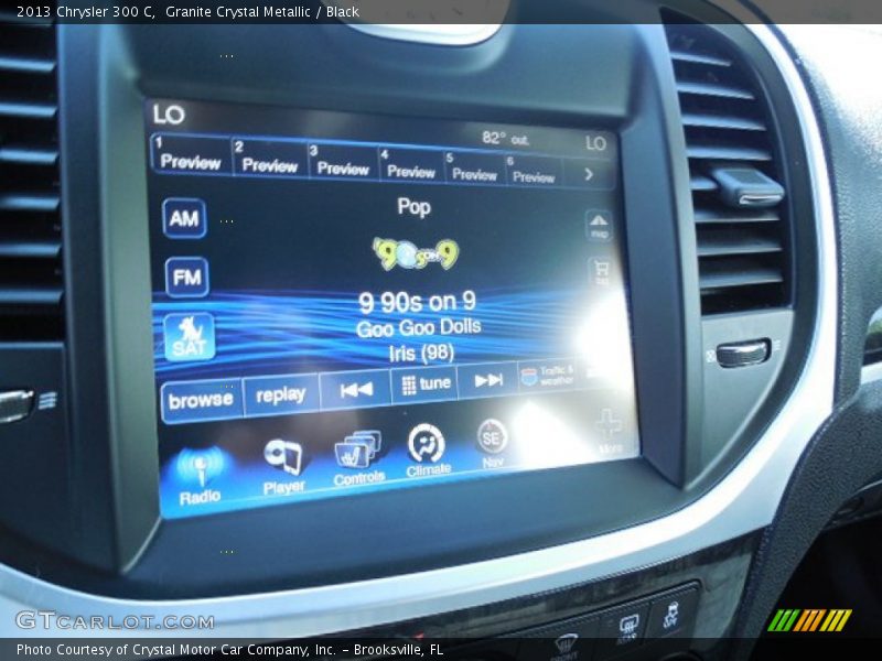 Granite Crystal Metallic / Black 2013 Chrysler 300 C