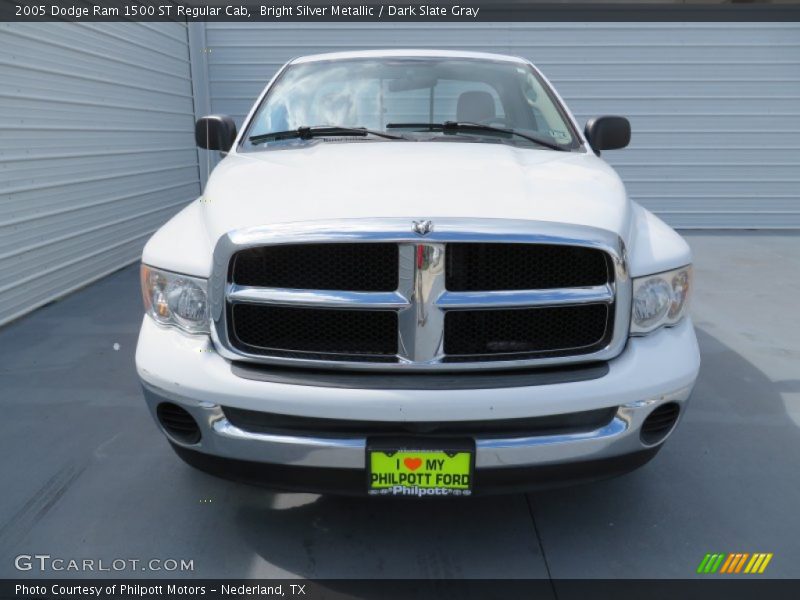 Bright Silver Metallic / Dark Slate Gray 2005 Dodge Ram 1500 ST Regular Cab