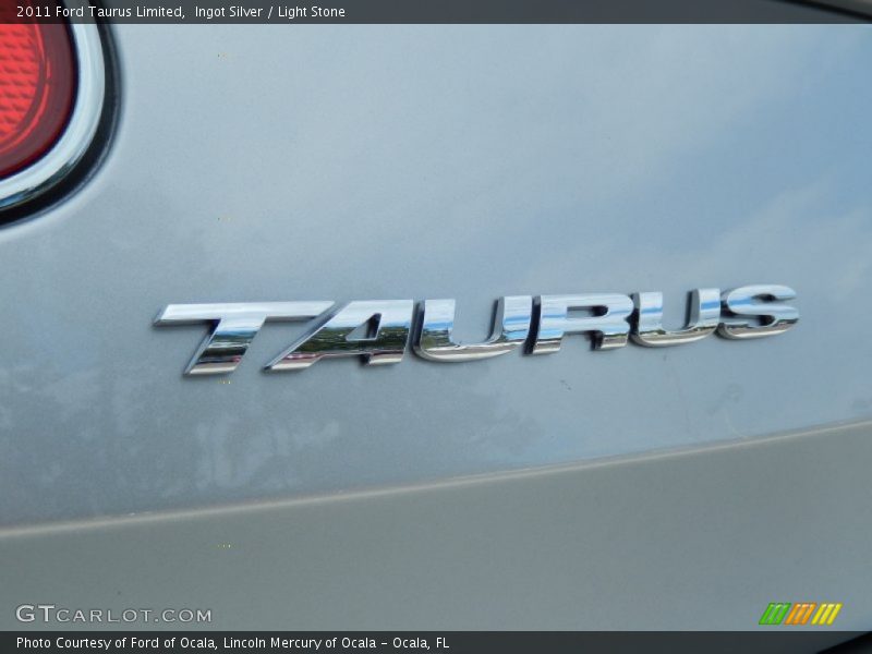 Ingot Silver / Light Stone 2011 Ford Taurus Limited