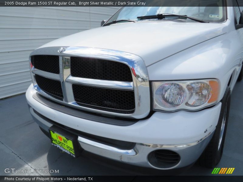 Bright Silver Metallic / Dark Slate Gray 2005 Dodge Ram 1500 ST Regular Cab