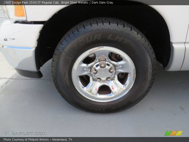 Bright Silver Metallic / Dark Slate Gray 2005 Dodge Ram 1500 ST Regular Cab