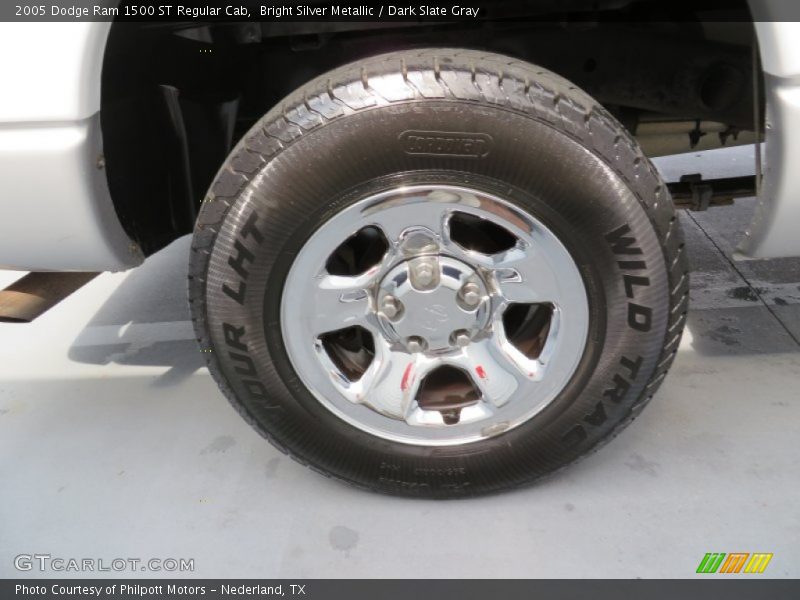 Bright Silver Metallic / Dark Slate Gray 2005 Dodge Ram 1500 ST Regular Cab