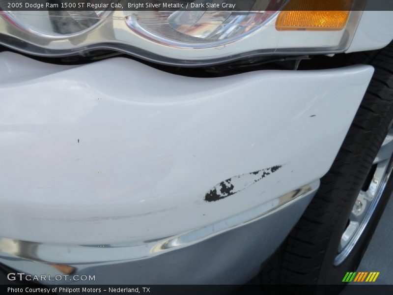 Bright Silver Metallic / Dark Slate Gray 2005 Dodge Ram 1500 ST Regular Cab