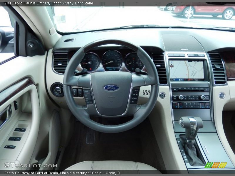 Ingot Silver / Light Stone 2011 Ford Taurus Limited