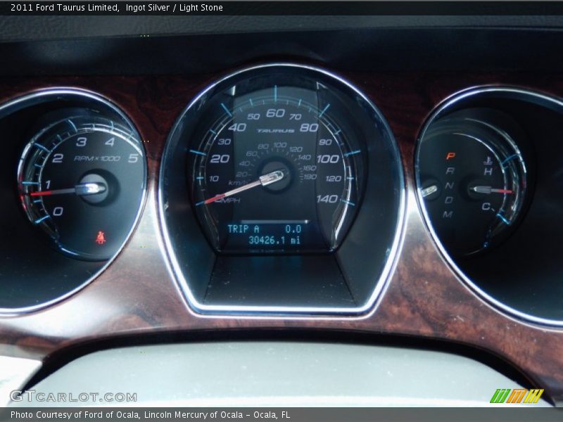 Ingot Silver / Light Stone 2011 Ford Taurus Limited