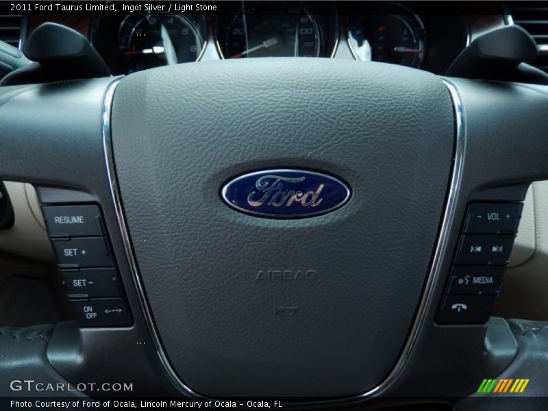 Ingot Silver / Light Stone 2011 Ford Taurus Limited