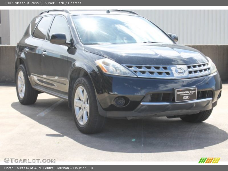 Super Black / Charcoal 2007 Nissan Murano S