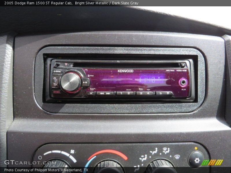 Bright Silver Metallic / Dark Slate Gray 2005 Dodge Ram 1500 ST Regular Cab