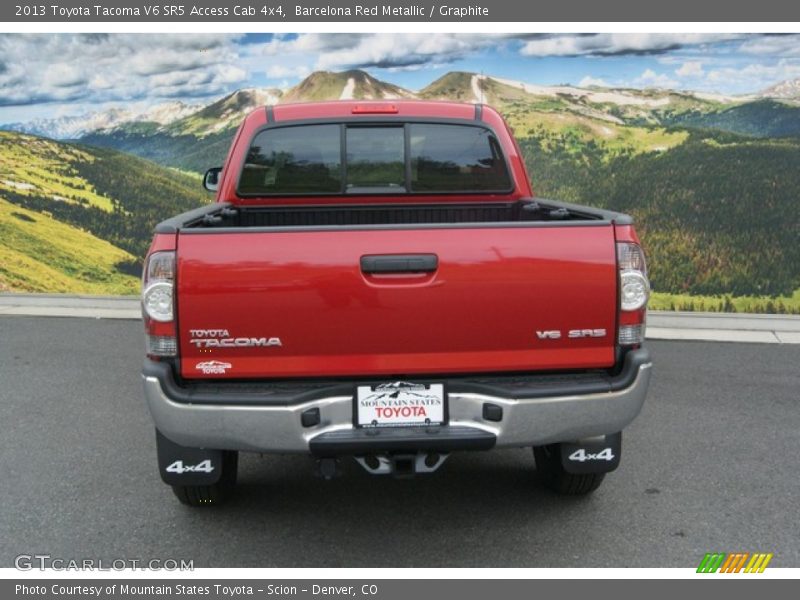 Barcelona Red Metallic / Graphite 2013 Toyota Tacoma V6 SR5 Access Cab 4x4