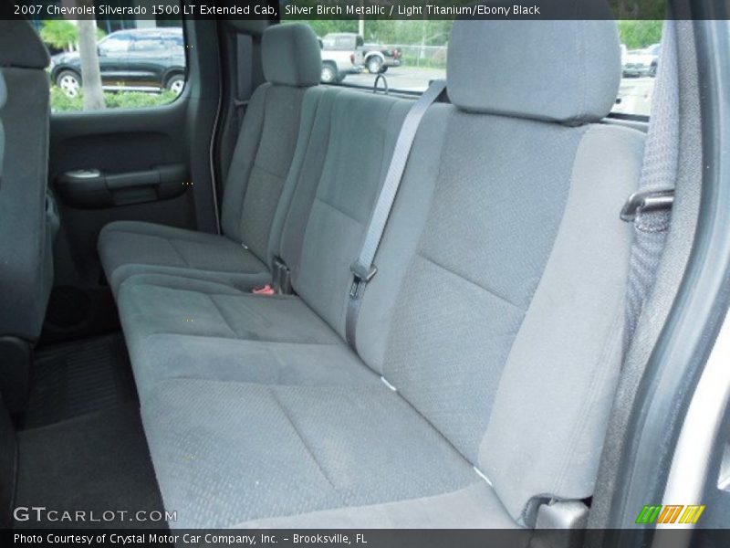 Silver Birch Metallic / Light Titanium/Ebony Black 2007 Chevrolet Silverado 1500 LT Extended Cab