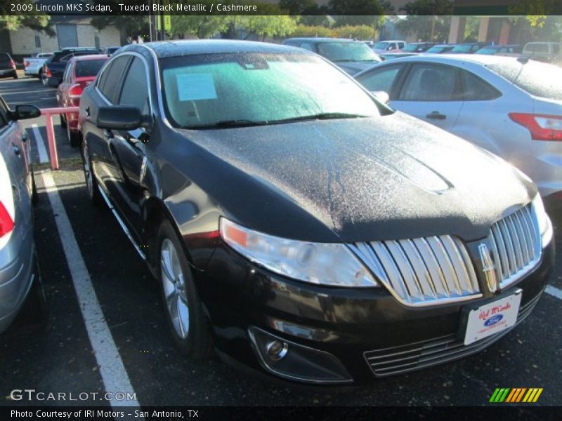 Tuxedo Black Metallic / Cashmere 2009 Lincoln MKS Sedan