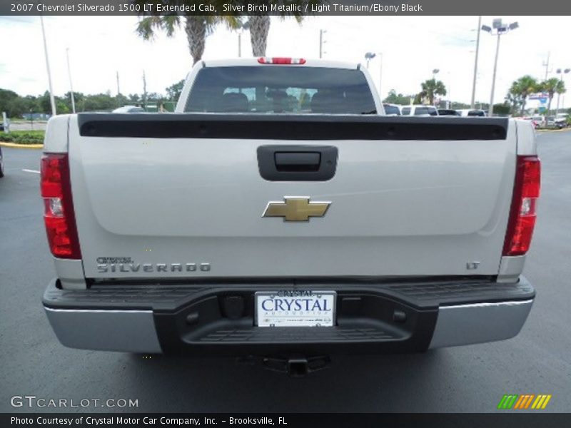 Silver Birch Metallic / Light Titanium/Ebony Black 2007 Chevrolet Silverado 1500 LT Extended Cab