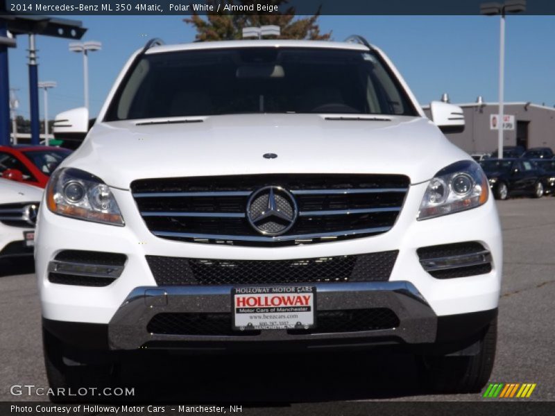 Polar White / Almond Beige 2014 Mercedes-Benz ML 350 4Matic