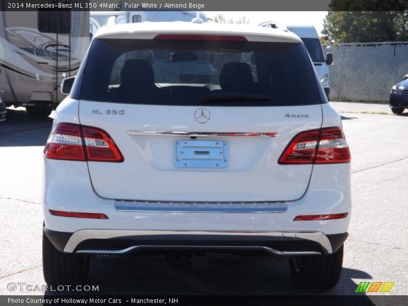 Polar White / Almond Beige 2014 Mercedes-Benz ML 350 4Matic