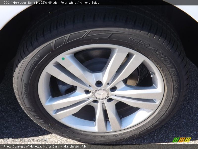 Polar White / Almond Beige 2014 Mercedes-Benz ML 350 4Matic