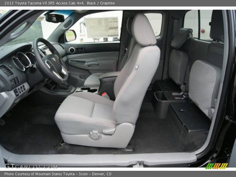 Black / Graphite 2013 Toyota Tacoma V6 SR5 Access Cab 4x4