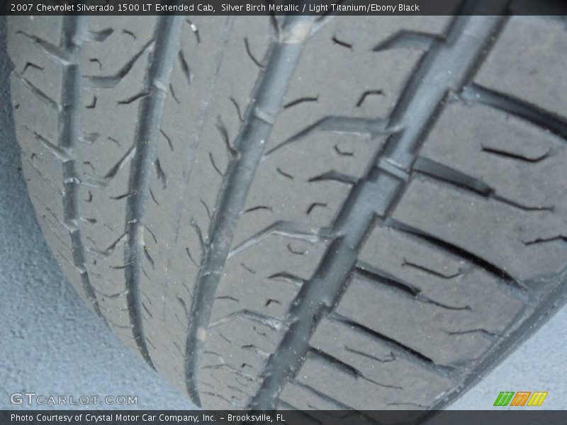 Silver Birch Metallic / Light Titanium/Ebony Black 2007 Chevrolet Silverado 1500 LT Extended Cab