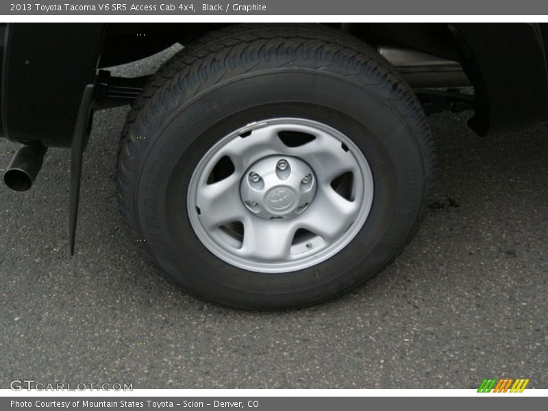Black / Graphite 2013 Toyota Tacoma V6 SR5 Access Cab 4x4