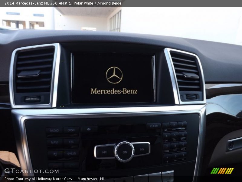 Polar White / Almond Beige 2014 Mercedes-Benz ML 350 4Matic
