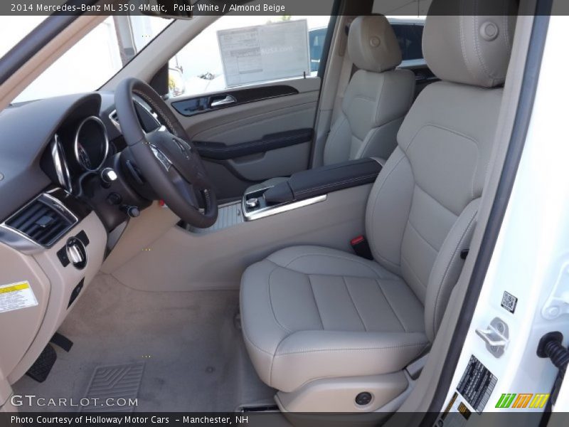 Polar White / Almond Beige 2014 Mercedes-Benz ML 350 4Matic