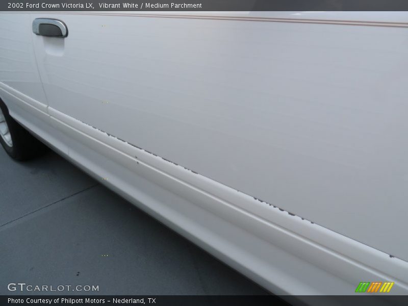 Vibrant White / Medium Parchment 2002 Ford Crown Victoria LX